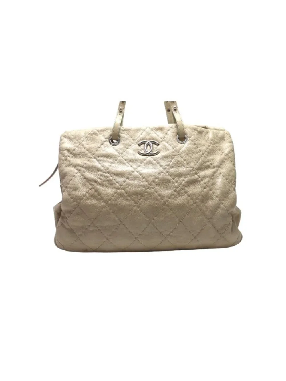 Chanel Quilted on the Road Leather Tote